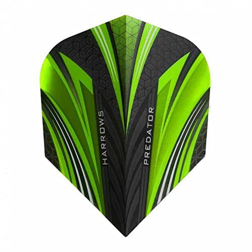 Harrows darts flights prime predator green
