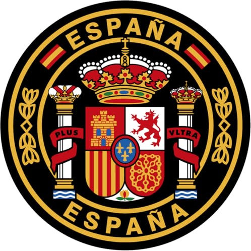 Artimagen - Pegatina Círculo España ø 70 mm.