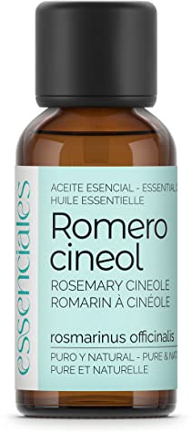Essenciales - Ätherisches Rosmarinöl für das Haar, Cineol - 100% rein Rosemary Oil - 30 ml