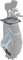 Koova Golf Bag Storage Rack- Wall Mount Garage Organizer for Golf Clubs - Fits Any Size Cart or Stand Bag - Easy to Install and Use - Gets Your Clubs Off The Floor - Made in USA