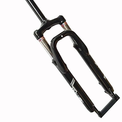 Forcella Ammortizzata 26 inch Leggero Ferro Alloy Controllo delle Spalle MTB Forcella Forcella di Sospensione Mountain Bike Bicicletta Viaggio: 80mm