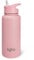 iglu Reusable Water Bottles | Premium Double Walled Stainless Steel | 1 Litre Vacuum Insulated Bottle | Leakproof Straw Lid | Sweatproof & BPA Free | Great His & Her Eco Gift (Himalayan Pink, 1L)