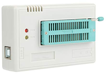 USB Universal Programmer Kit, TL866II Plus Programmer mit 10 Adaptern, unterstützt zweisprachig, für TL866II Plus EEPROM FLASH 8051 AVR MCU GAL PIC