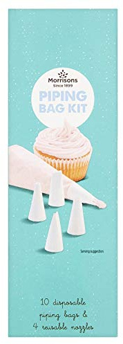 Morrisons Piping Bag and Nozzle Set 14 Piece x 6