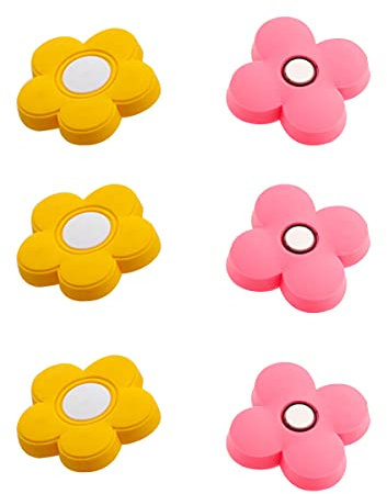 CcHhyyt Cartoon Form Weiche Gummi Knöpfe für Kinder Mädchen Jungen Schrankgriff Schubladen Knöpfe für Kinderzimmer Schränke 6 Stück (Mix C)