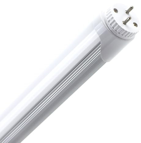LEDKIA LIGHTING - LED-Röhre T8 150cm | Einseitige Einspeisung | 24W 120lm/W | Flimmerfrei | 4000K Neutralweiß | IP44 Schutz | Aluminium