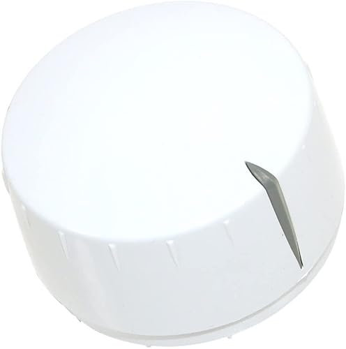 Aspares Perilla de control blanca para lavavajillas para accesorios Beko