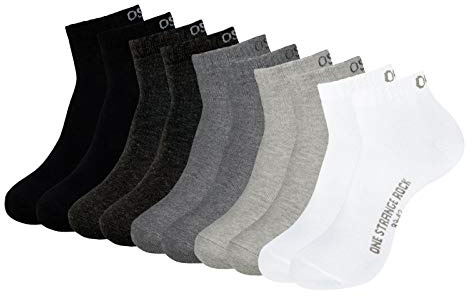 ONE STRANGE ROCK Quarter Socken Kurzsocken Herren Damen 5, 10, 15, 20, 30 Paar