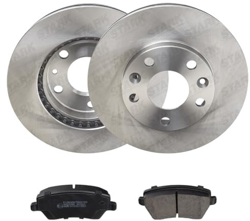 STARK SKBK-10992101 Bremsenset Vorne Belüftet 269,0mm - Bremsen Set mit Bremsscheiben und Bremsbeläge Satz