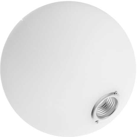 WHAMVOX Pantalla Lámpara Esférica Acrílica Con Base Resistente y Fácil De Instalar Para Salón y Dormitorio