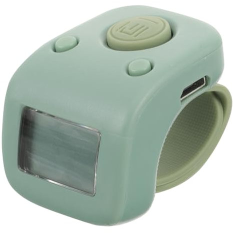 Toddmomy Fingerzähler Handzähler Clicker-zähler Elektronisches Zählwerk Mit Ring Clicker Für Finger Elektronischer Wiederaufladbarer Zähler Mit Ring Klickzähler Mini Kieselgel Gürtelring