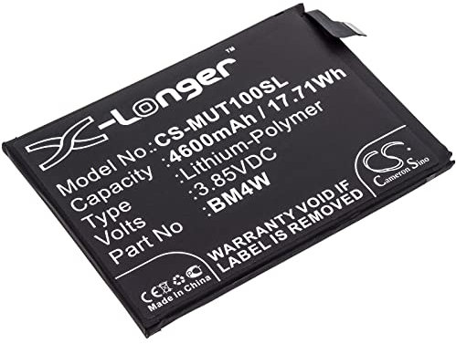 Cameron Sino Ersatz Akku für Redmi M2007J17C, Note 9 Pro 5G PN:Redmi BM4W 4600mAh / 17.71Wh