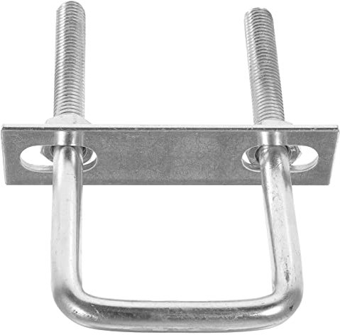 VINTORKY U Bolt Clamp U Shaped Tubes Bolts Boat U Bolts 3 Inch Wide T Nut Square u Bolt Trailer U Clamp Lag Bolts Square Bend u Bolts U Bolts with U-bolts Hose Clamp Marine Galvanized Steel