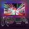 LED TV Backlights,RGB Music Sync Color Changing LED Light with Smart App/Voice Control,LED Strip Lights for Bedroom Lighting Flexible Home Decoration,HDMI Sync Box,Lighting Effect,Viewing,Game ( Size