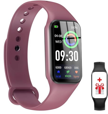 Baolubao FeipuQu Smartwatch Damen, 1,47''Farbdisplay, Fitness Tracker mit Schrittzähler,Oximeter(SpO2),Schlafmonitor Herzfrequenz, Sportuhr mit 24 Sportmodi Smart Watch für Android iOS