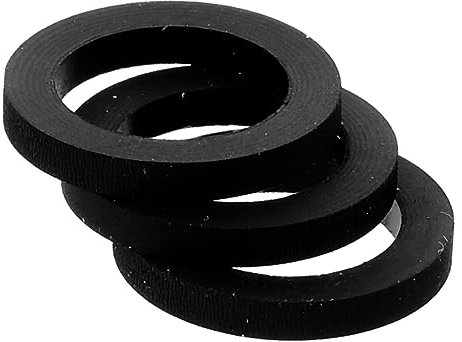 Veemoon 3stücke Umlenkrollenriemen Antriebsriemen Ersatz Riemen Für Tragbaren Cd-Player Recorder Zubehör Mit Riemenscheibe Verschleißfeste Gummimaterialien