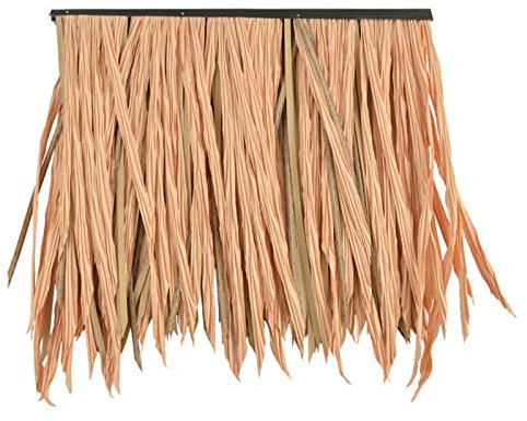 WJFLUCK Paja para Techo De Paja 50 Cm X 50 Cm PE Plástico Paja Gazebo Paja Artificial Simulación Paja Falsa Paja Techo De Paja Impermeable Cueva Decorativa Paja Falsa(Size:1pcs)