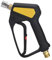 Replacement Short Pressure Washer Swivel Gun with M22 Inlet-14mm & Water Handle with 1/4” Quick Connector Coupler Up to 4000PSI - Power Washer Spray Gun Compatible with Foam Cannon