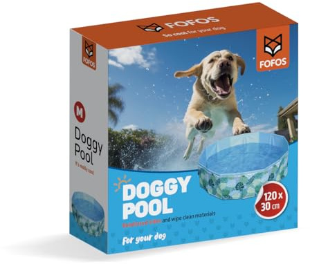 Piscine pour Chiens, Baignoire Pliable pour Chiens de Petite Taille et Animaux de Compagnie, Piscine pour Chiens en PVC D120cm
