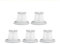 MKVAXR for Xiaomi, for Mijia Handy Staubsauger SSXCQ01XY, Home Car Mini Wireless Hepa Filter Ersatzteile Ersatz Zubehör H13 Ersatz-Vakuumfilter(5 Filters)