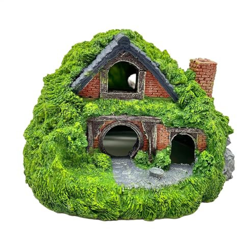 Aquarium-Dekorationen, Höhle, Aquarium-Dekorationen, Fischhaus, Reptilienhöhle – Aquarium-Dekoration, Höhlendekoration für Aquarien, Aquarium-Dekorationen