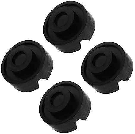 Alipis 4stücke Unterlegscheiben Für Wagenheber Gummi-unterlegscheiben Für Wagenheber Unterlegscheiben Für Hebebühnen Gummi-unterlegscheiben Mit Schlitzen Rahmenschienenadapter Schutz