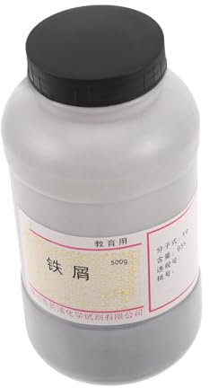 TOYANDONA Magnetischer Sand für Physikalische Experimente Lehrmittel für Schulprojekte Magnetfeld Demonstrationen Bildungsinstrument für Physikunterricht