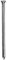Masidef DY1201445, Chiodi zincati per battiscopa, 1.4 x 45 mm, 50 Pezzi