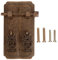 Atyhao Juego de manijas de Puerta Estilo Chino, manijas de Cobre Antiguo, Accesorio de Armario para Armario de Cocina, herrajes para Muebles