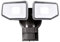 AWSENS 40W LED Security Lights Motion Sensor Light Outdoor, 180 Degree, 4000 LM, 5000 K, ETL Water Resistant, Clear 2 Head Motion Detector Flood Light for Garage, Yard (Bronze)