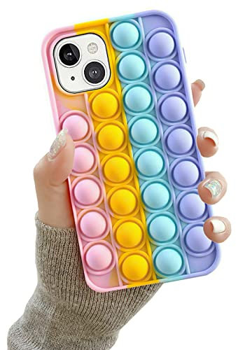 StarGadgets iPhone 13 Hülle - Schutz/Pop It Fidget Case - Dünnes und schlankes Design, Weiches strapazierfähiges TPU-Material