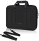 Alfheim 13-14 inch Hard Shell Laptop Sleeve, Waterproof Shockproof Shoulder Bag, Protective Carrying Case Compatible with 13.3” 14.2” MacBook Pro A2442 A2338, 13.3” MacBook Air 2337 M1 A2179