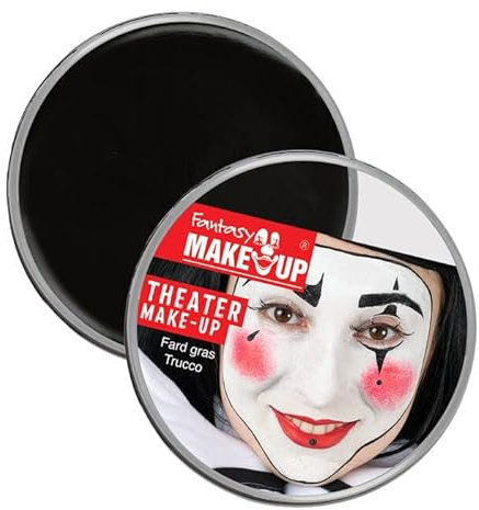 NEU Kinderschminke Karneval Theater-Make-Up / Creme-Schminke auf Fettbasis, 25g, Schwarz