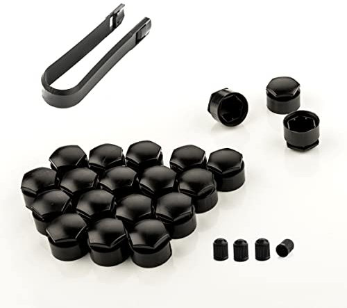 LST 20x Abdeckkappen Set 17 mm Felgenschloss Abzieher