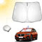 BIBIBO BMW X1 F48 Cubierta para Parabrisas Delantero Compatible con BMW X1 U11 / X1 F48 2016-2024, Parasol para Parabrisas Delantero Plegable, Cubierta de Parabrisas Frontal contra Rayos UV