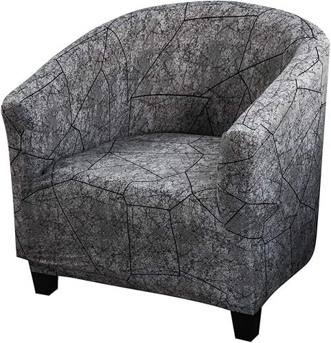 uyeoco Housse de Fauteuil Cabriolet Chesterfield Extensible, Élégant Mode Couleur Unie Couverture de Fauteuil Antidérapant, Tub Chair Housse de Canapé sans Housse de Coussin (Color : #31)