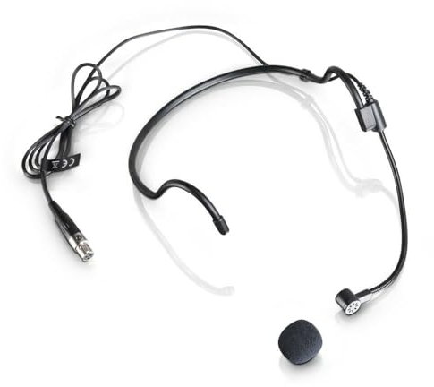 Headphone Condenser Microphone Compatible with AKG Wireless System Bodypack Transmitter Mini 3pin XLR TA3F Plug