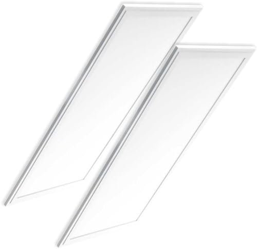 VZLED - Panel LED 60x30, Pantalla para Techo Desmontable, 30W 6000ºK, para Cocina (Pack 2)