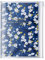 MARK'S 2024/2025 Taschenkalender A6 vertikal, Flower Pattern, Navy: Von September 2024 bis Dezember 2025