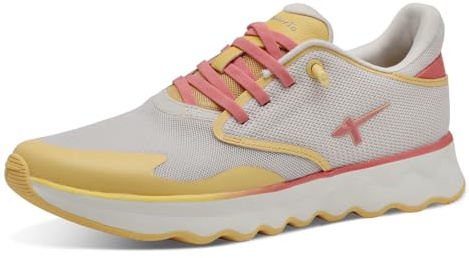 Tamaris Schnürer Damen Vegan sportlich orange,EU 41