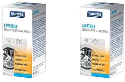 nuncas Lavatrice Decalcificante Ultra Rapido - 250g (Confezione da 2)