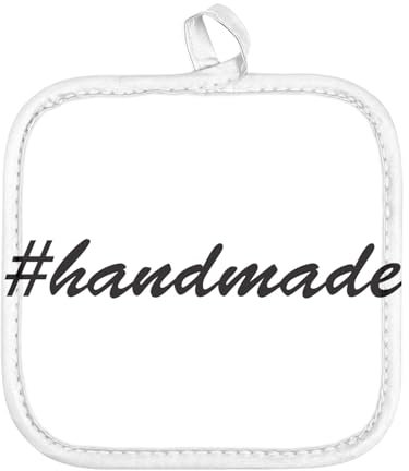 Hashtag Handmade - Manicina da cucina, fatta a mano, 17 x 17 cm
