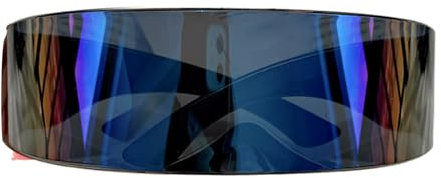 Imtrub Futuristische Cyclops-Sonnenbrille,Futuristische Sonnenbrille | Dekorative UV-Schutzbrille | Cyclops Cyber Visor-Sonnenbrille für Männer und Frauen, Cosplay-Sonnenbrille im Punk-Stil