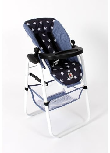 Bayer Chic 2000 655 51 Puppenhochstuhl Stars Blue