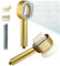 Filtersonic 3-in-1 Shower Head Doodle, Filtersonic 3-in-1 Shower Head with Sponge for Removing Hard Water, Residual Chlorine, Heavy Metal (Gold)
