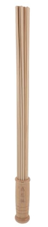 FRCOLOR Bamboo Back Massage Stick for Muscle Relaxation and Stress Relief, Manual Body Massage Device with Circulation Boosting, for Fitness and Travel