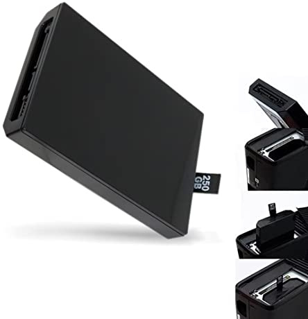 FYAKSYAS 250GB Internal Hard Drive Disk HDD Compatible with Xbox 360 E & Compatible with Xbox 360 Slim Console