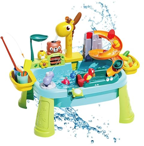 Kinder Wasserspieltische Für Den Außenbereich | Niedlicher Giraffen-Wasserhahn Rollenspielzubehör | Outdoor-Wasserspieltische für Kinder - Für Und Mädchen Kognitive Entwicklung Hand-Auge-Koordination