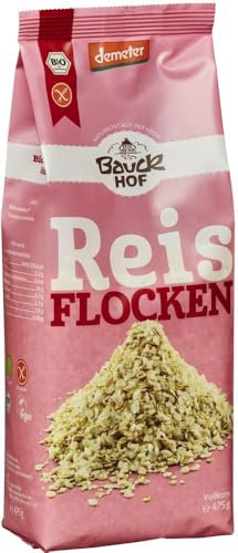 Reisflocken Vollkorn glutenfrei Demeter 1 x 475 gr