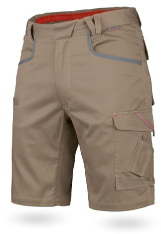 WÜRTH MODYF Arbeitsshorts Stretch X - professionelle Arbeitshose für Herren - Arbeitsshorts mit Reißverschluss - in den Größen 40-66 in Weiß und weiteren Farben